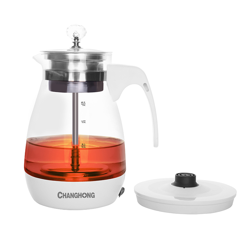 长虹CHANGHONG液体加热器煮茶器ZCQ-10D10 水升腾化为蒸汽，通过喷气柱喷淋煮茶