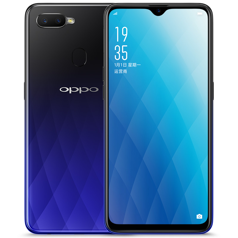 OPPO A7x 全面屏拍照手机 4GB 128GB 全网通 移动联通电信4G 双卡双待手机