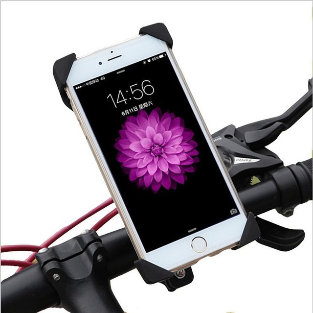 自行车手机架 通用型电动摩托山地车手机导航仪支架 单车手机支架