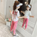 女童套装夏装2019新款中大童韩版儿童两件套网红女孩运动童装洋气