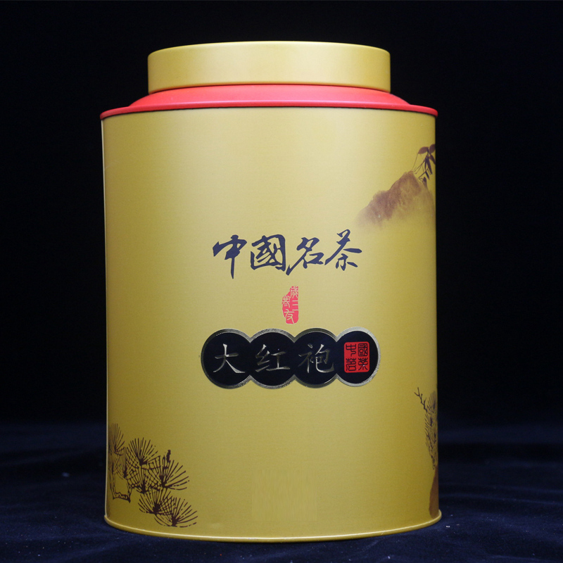 中国名茶 武夷山茶叶  地铁罐大红袍500g