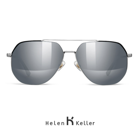 海伦凯勒新款男士偏光太阳镜个性开车驾驶镜时尚前卫商务墨镜H8760
