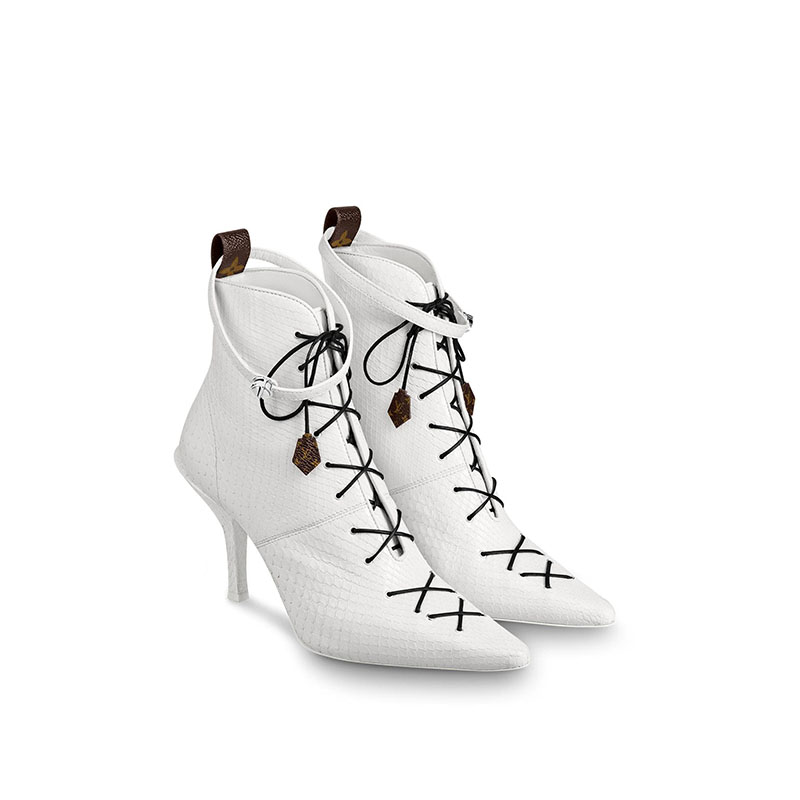 路易威登/Louis Vuitton LV JANET 蟒皮及踝靴
