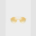 范思哲/Versace LOGOMANIA反光圆形太阳镜