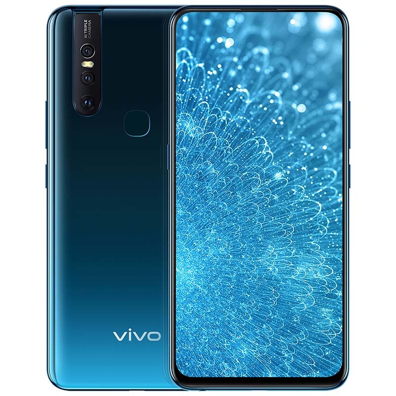 vivoS1 冰湖蓝升降摄像头超广角AI三摄全面屏智能拍照手机6+64GB