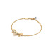 Tiffany&Co./蒂芙尼  18K 黄金和纯银蜜蜂链结式手链