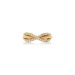 Tiffany&Co./蒂芙尼 18K 黄金镶钻手镯