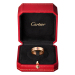 卡地亚/Cartier LOVE戒指18K玫瑰金蓝宝石、石榴石、紫水晶