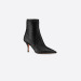 迪奥/Dior 黑色编织羔羊皮短靴