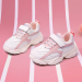 女童运动鞋棉鞋意尔康童鞋2019冬季新款韩版粉色加绒中大童跑步鞋