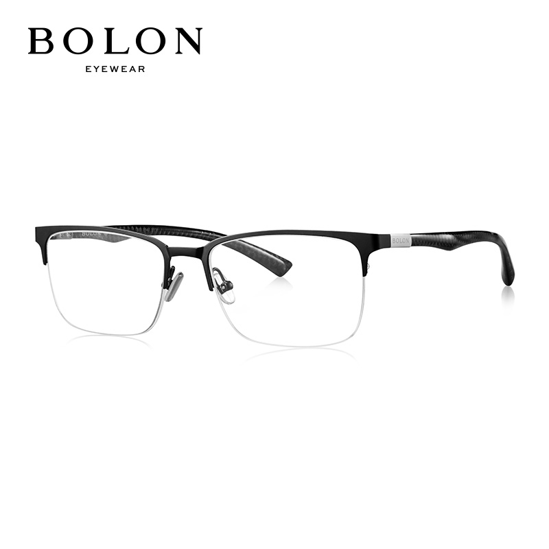 暴龙BOLON近视光学眼镜框经典男款光学镜矩形眼镜架BJ7006B10