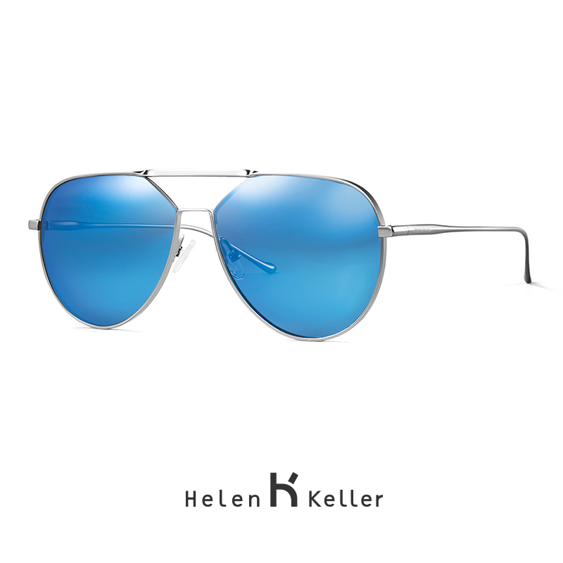 海伦凯勒新款开车眼镜男式墨镜潮人个性太阳镜经典绅士蛤蟆镜H8666