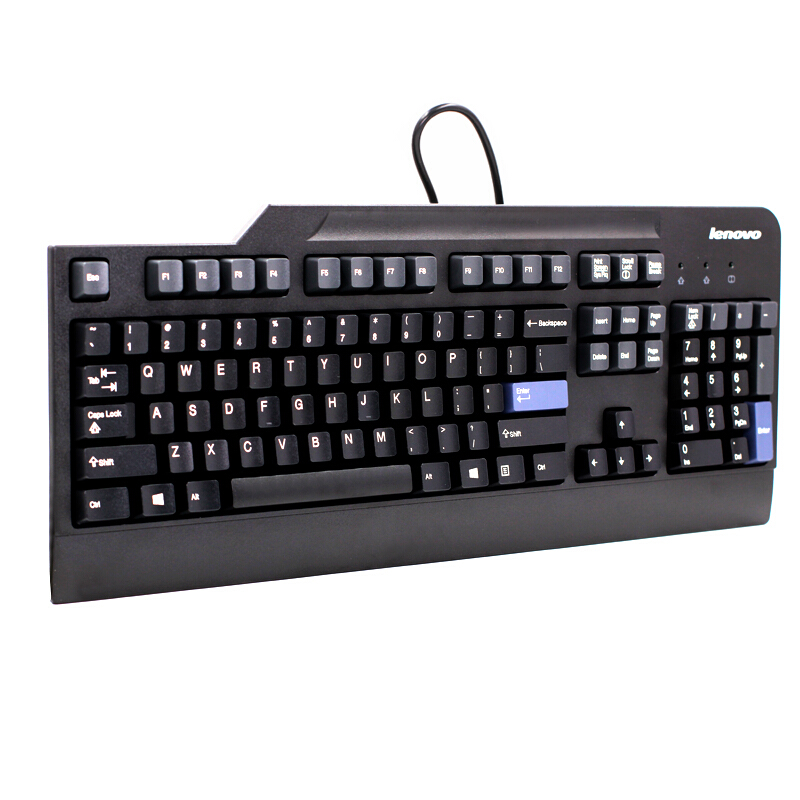 联想（lenovo） 有线键盘 鼠标套装 笔记本台式电脑 家用 办公键鼠套 USB有线键盘SK882