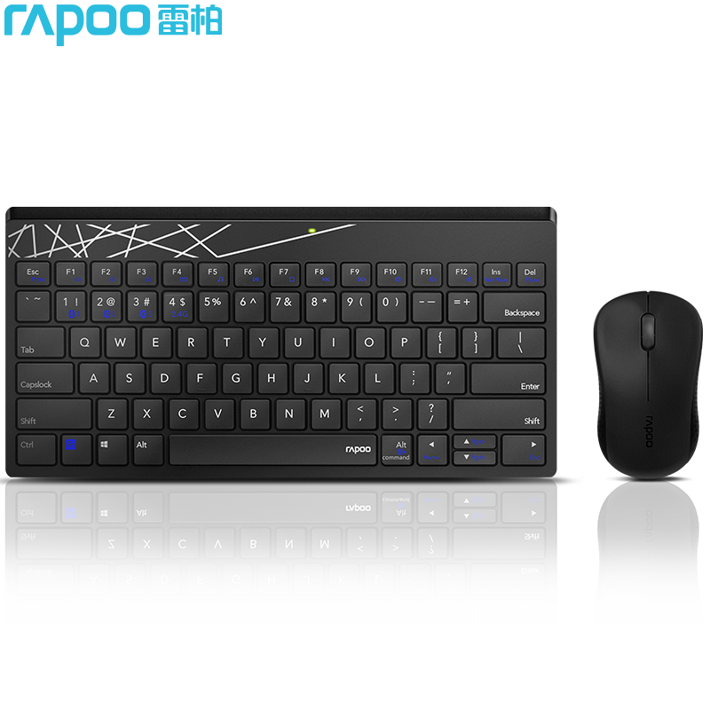 雷柏（Rapoo） X221T 键鼠套装 无线蓝牙键鼠套装 办公键盘鼠标套装 无线键盘 
