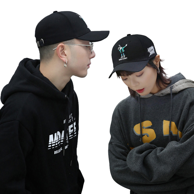 MAXVIVI帽子男士韩版时尚潮嘻哈帽学生运动鸭舌帽休闲棒球帽
