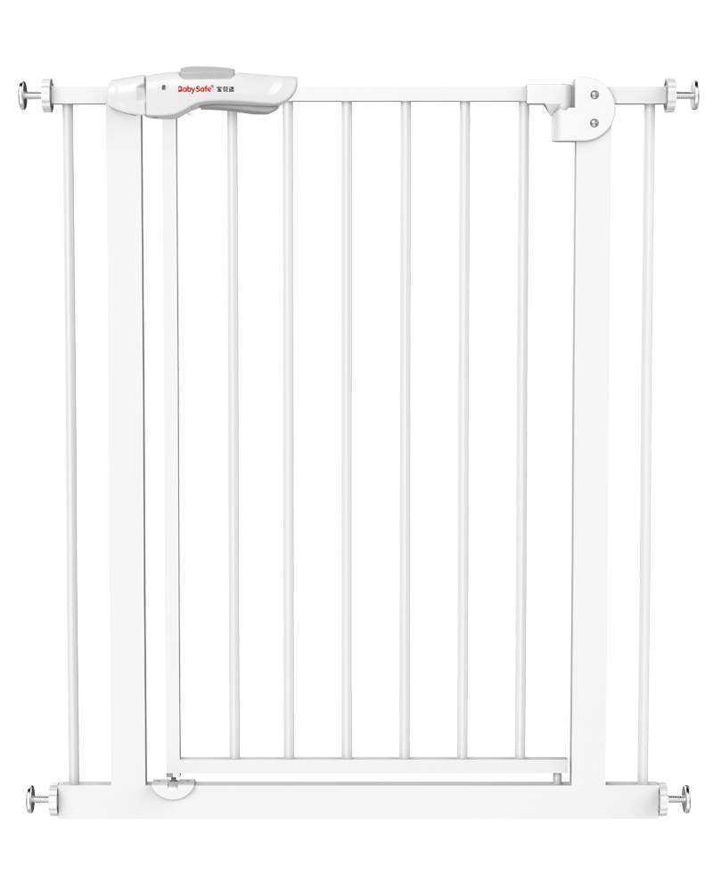 babysafe 1米加高款儿童安全门栏婴儿楼梯口防护栏宝宝围栏栅栏门