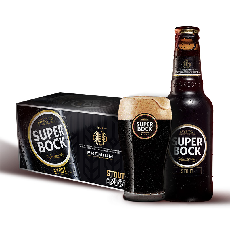超级波克 SuperBock 黑啤 250ml*24瓶 小瓶 整箱啤酒
