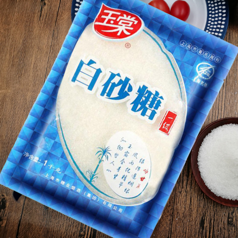 玉棠 白砂糖 1000g/袋 白糖 西点烘焙原料 调味糖 中华老字号