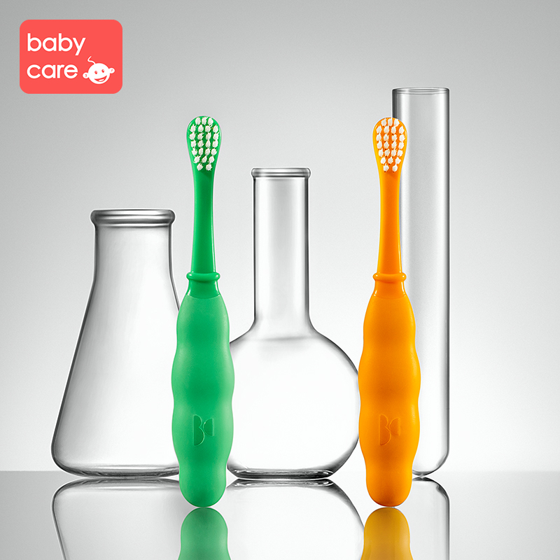 babycare 儿童成长牙刷0-1-2-3岁乳牙护理细丝柔软毛宝宝婴儿牙刷