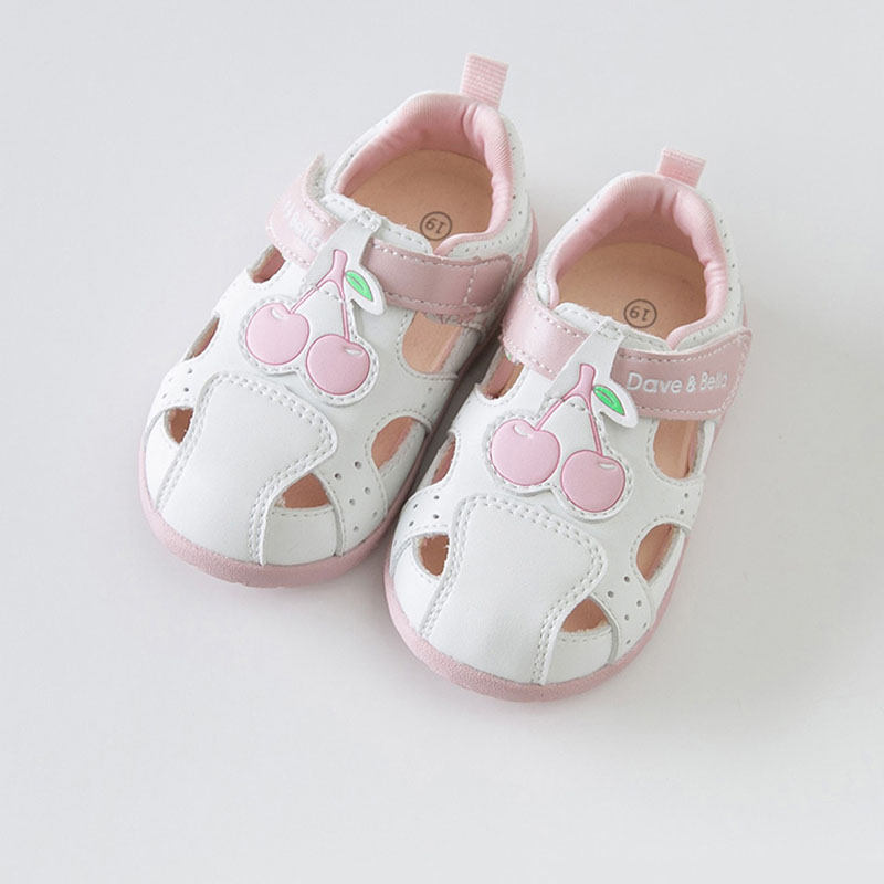 戴维贝拉童鞋夏季 女童婴儿鞋子小童宝宝凉鞋儿童洋气学步鞋