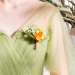 绿野仙踪 森系婚礼新娘 多肉植物胸花手腕花